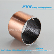 PAP P20 slide guide dry DX bearing, stub axles of tucks SF-2 oiless sleeve bearing, POM composite DX bushing copper bushing